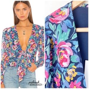 🌟HP🌟 NWT • Lovers + Friends Floral Blouse